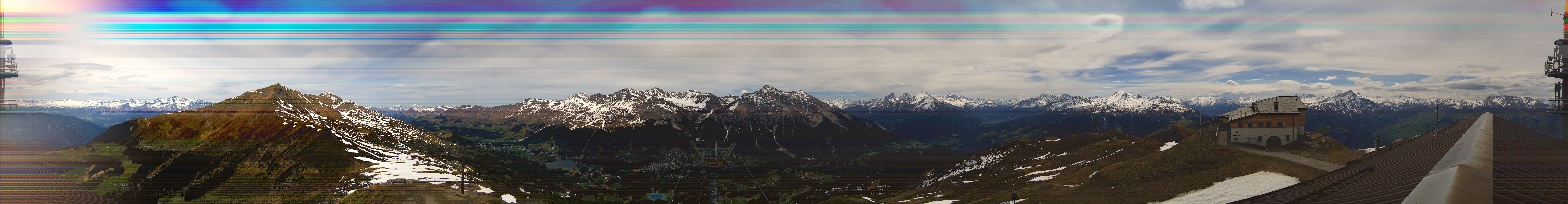 Archiv Foto Webcam Arosa Lenzerheide Piz Scalottas