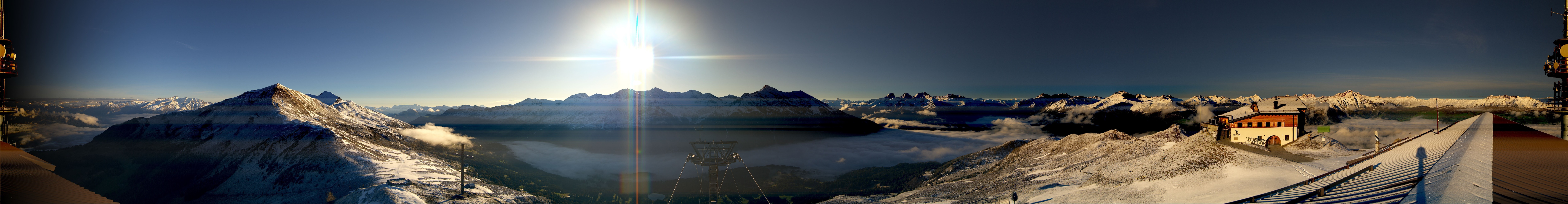 Archiv Foto Webcam Arosa Lenzerheide Piz Scalottas