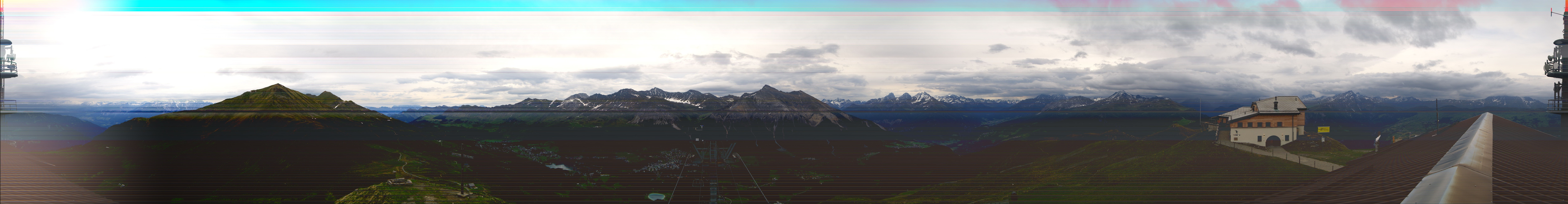 Archiv Foto Webcam Arosa Lenzerheide Piz Scalottas
