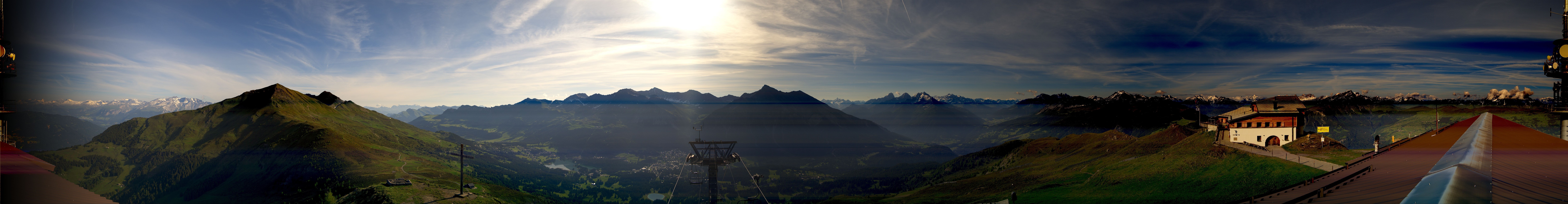 Archiv Foto Webcam Arosa Lenzerheide Piz Scalottas