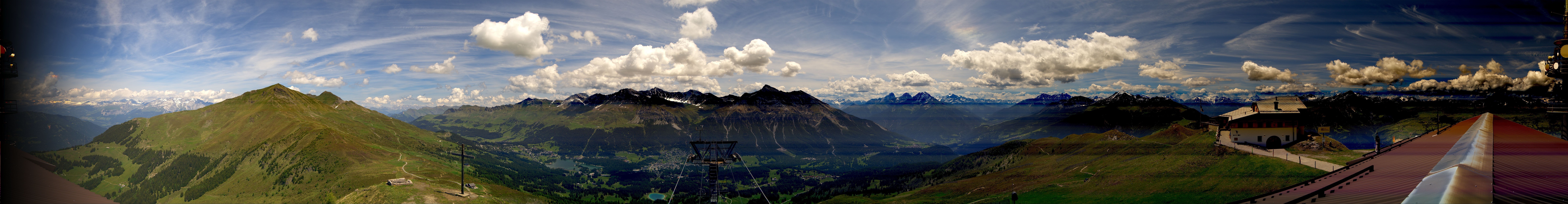 Archiv Foto Webcam Arosa Lenzerheide Piz Scalottas