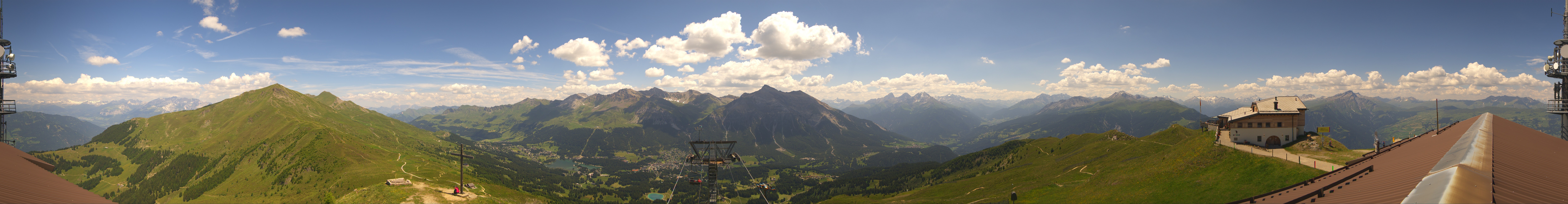 Archiv Foto Webcam Arosa Lenzerheide Piz Scalottas