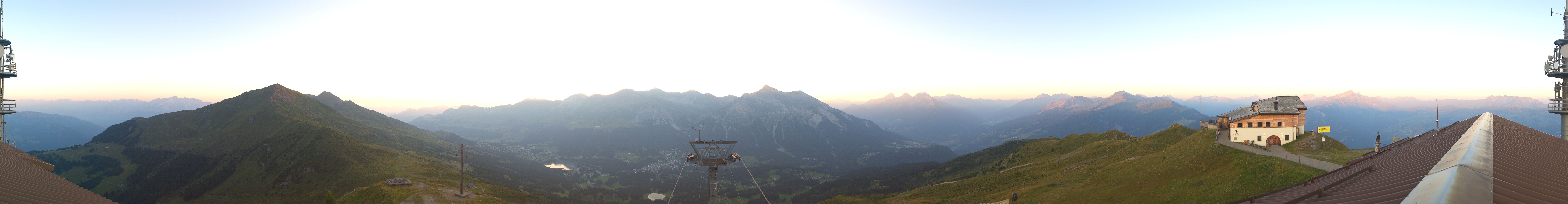 Archived image Webcam Piz Scalottas at Arosa Lenzerheide