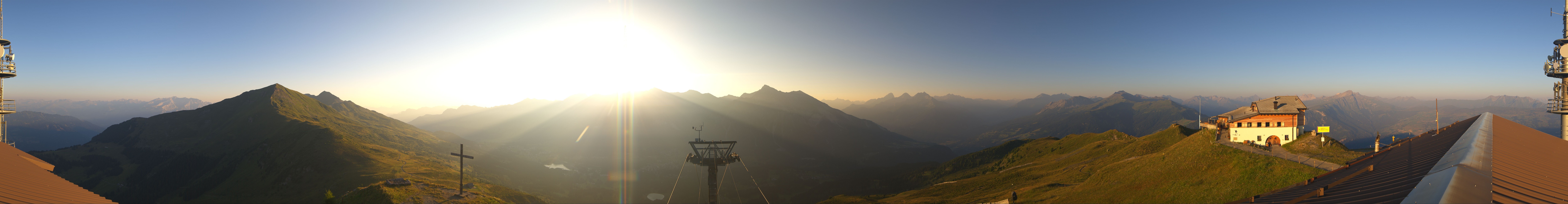 Archived image Webcam Piz Scalottas at Arosa Lenzerheide
