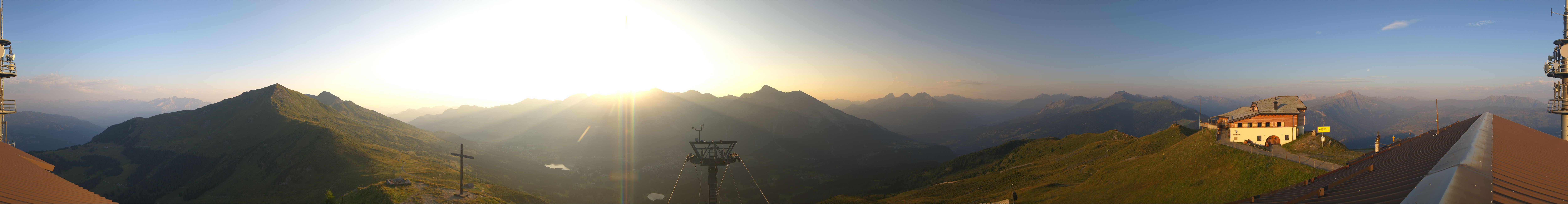 Archived image Webcam Piz Scalottas at Arosa Lenzerheide