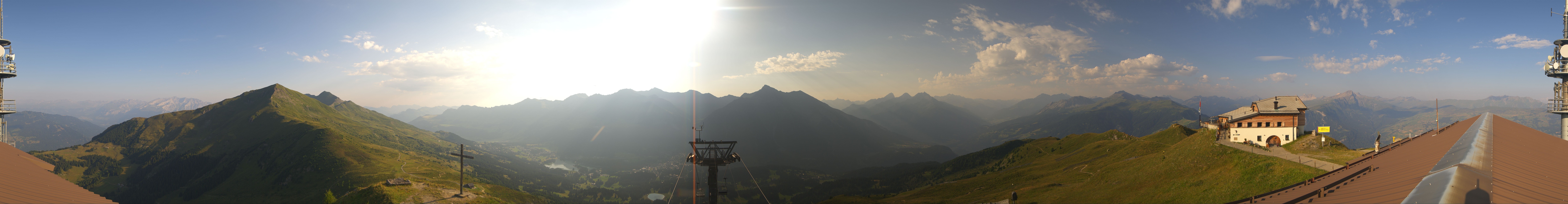 Archived image Webcam Piz Scalottas at Arosa Lenzerheide