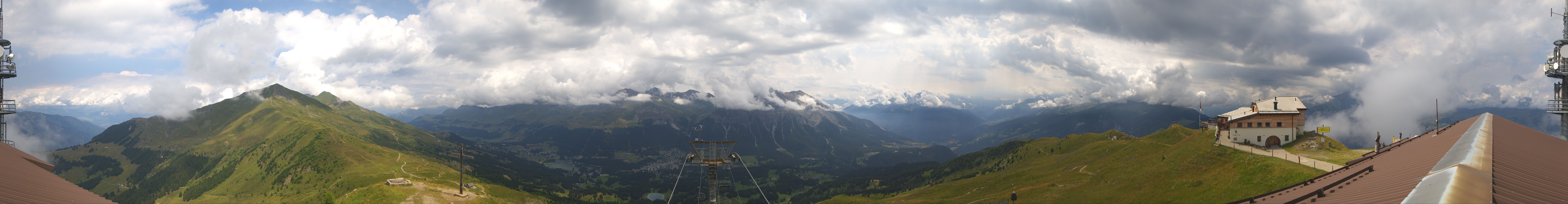 Archived image Webcam Piz Scalottas at Arosa Lenzerheide