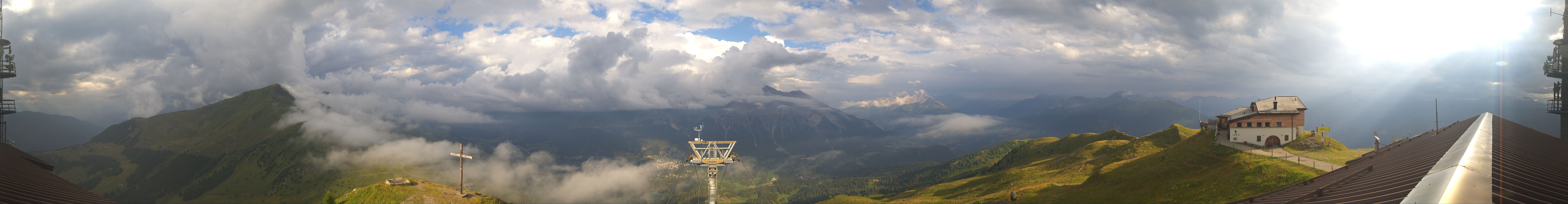 Archived image Webcam Piz Scalottas at Arosa Lenzerheide