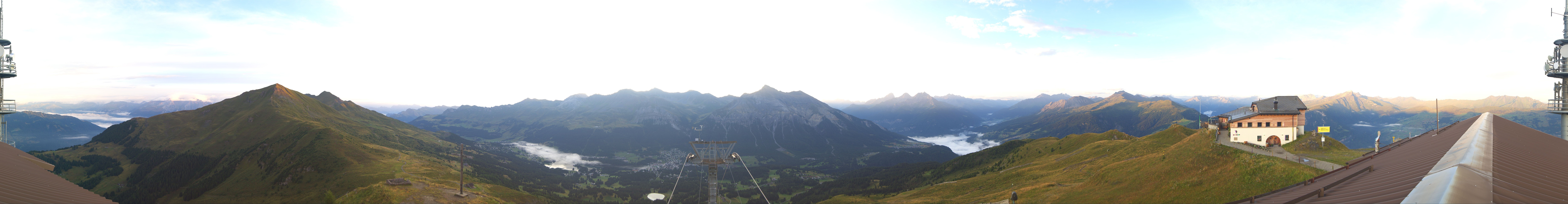 Archiv Foto Webcam Arosa Lenzerheide Piz Scalottas
