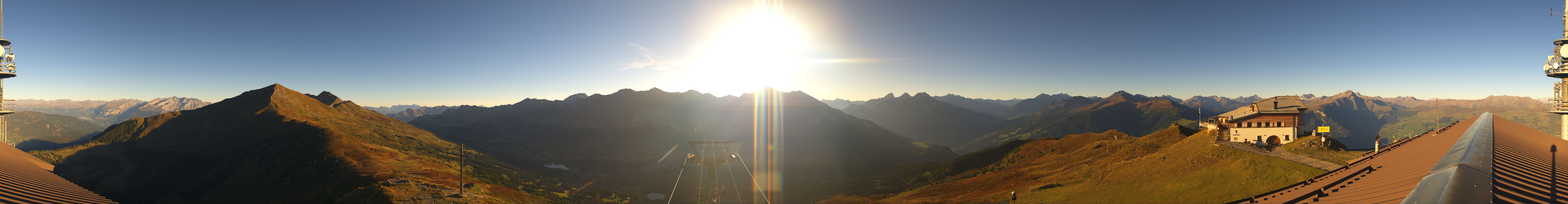 Archived image Webcam Piz Scalottas at Arosa Lenzerheide