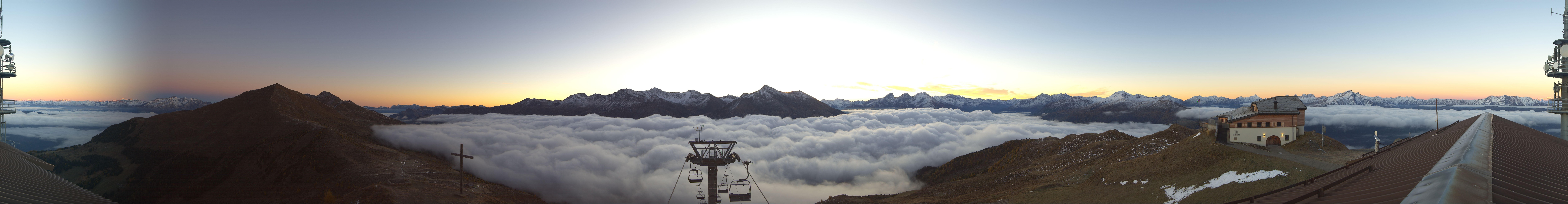 Archived image Webcam Piz Scalottas at Arosa Lenzerheide