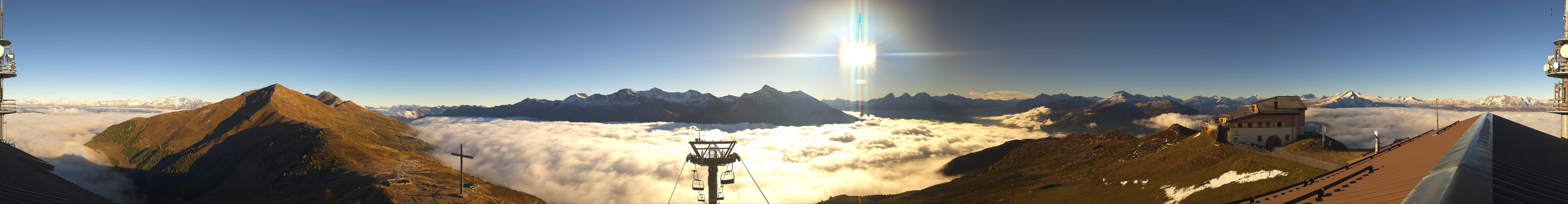 Archived image Webcam Piz Scalottas at Arosa Lenzerheide
