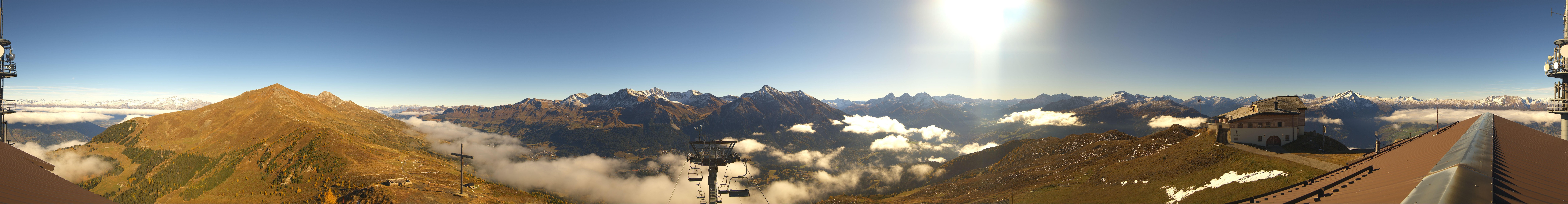 Archived image Webcam Piz Scalottas at Arosa Lenzerheide