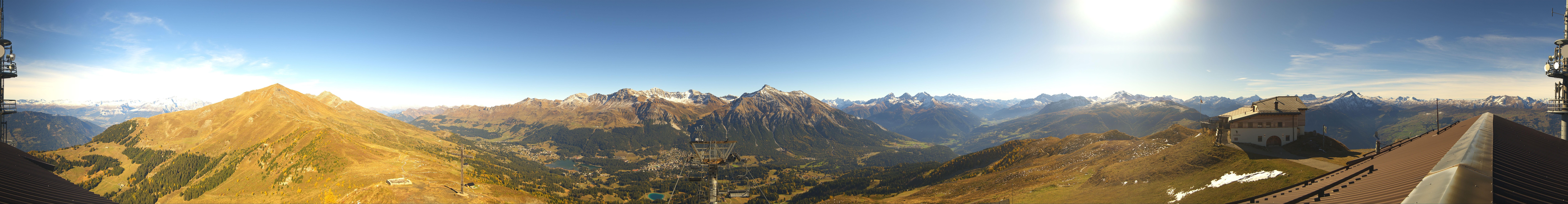 Archived image Webcam Piz Scalottas at Arosa Lenzerheide