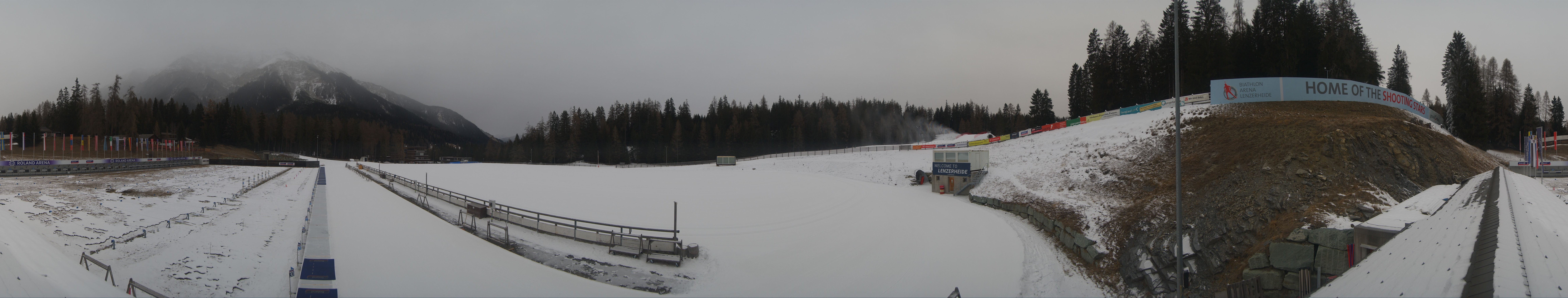 Archiv Foto Webcam Lenzerheide Biathlon Arena