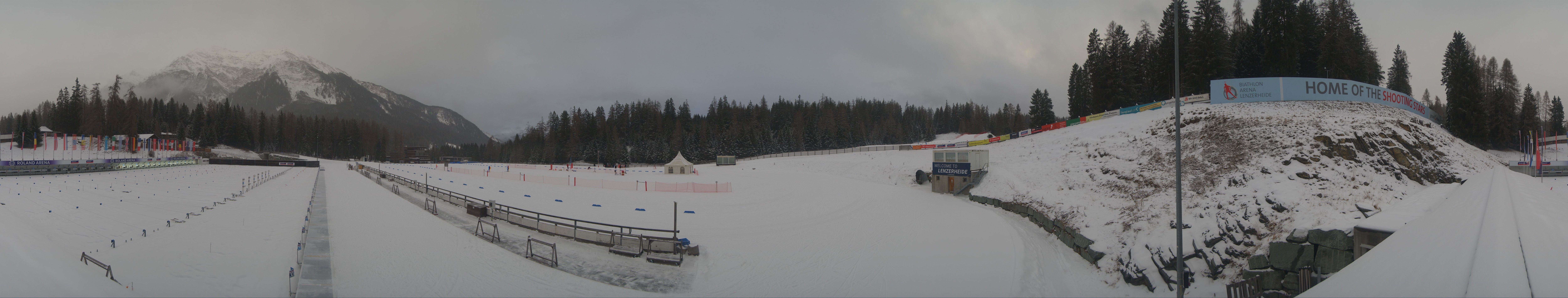Archiv Foto Webcam Lenzerheide Biathlon Arena