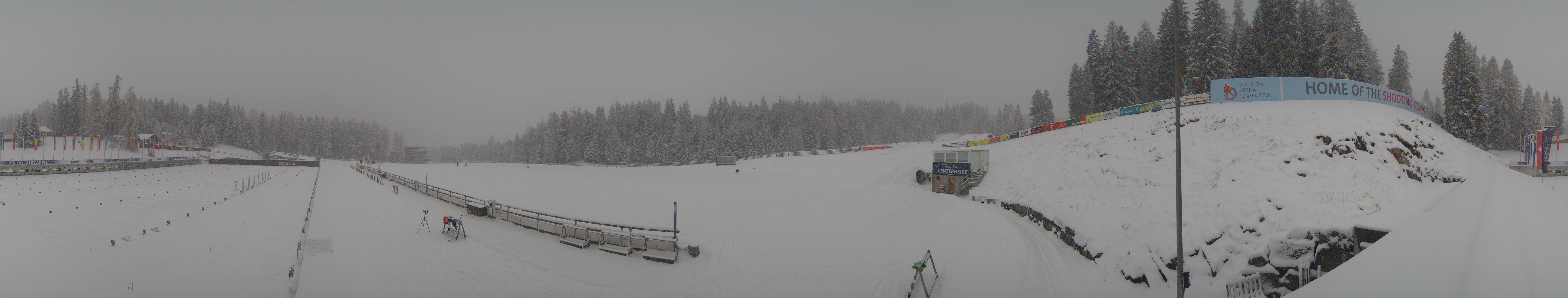 Archiv Foto Webcam Lenzerheide Biathlon Arena