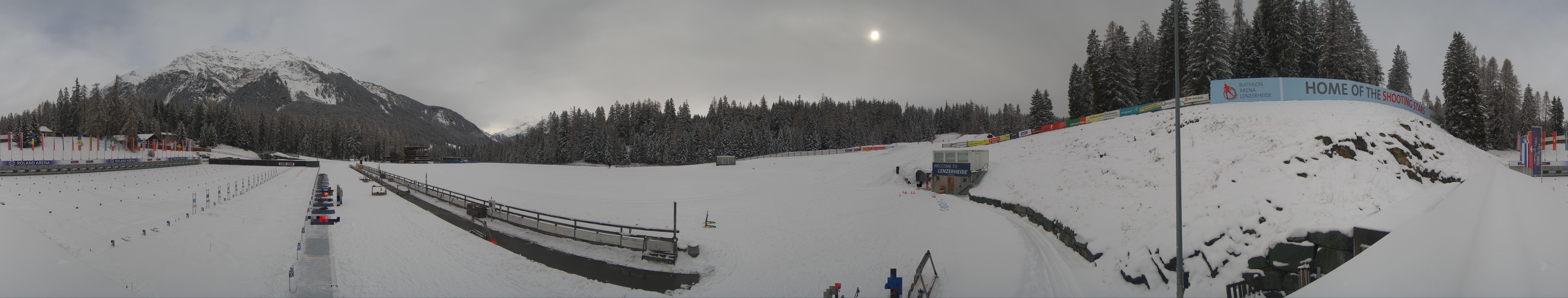 Archiv Foto Webcam Lenzerheide Biathlon Arena