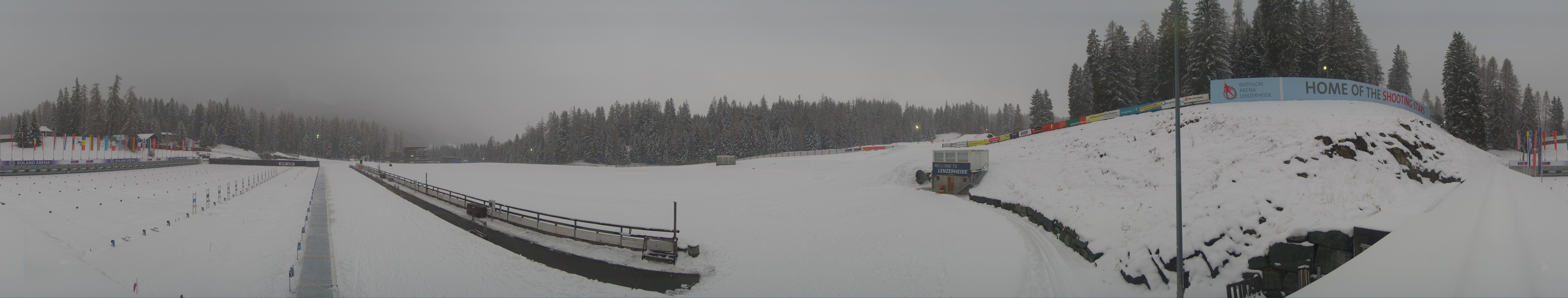 Archiv Foto Webcam Lenzerheide Biathlon Arena