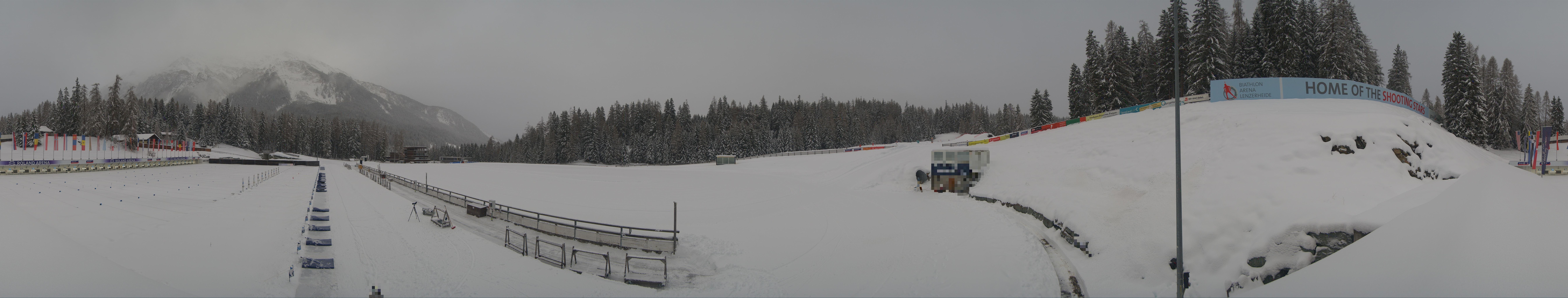 Archiv Foto Webcam Lenzerheide Biathlon Arena