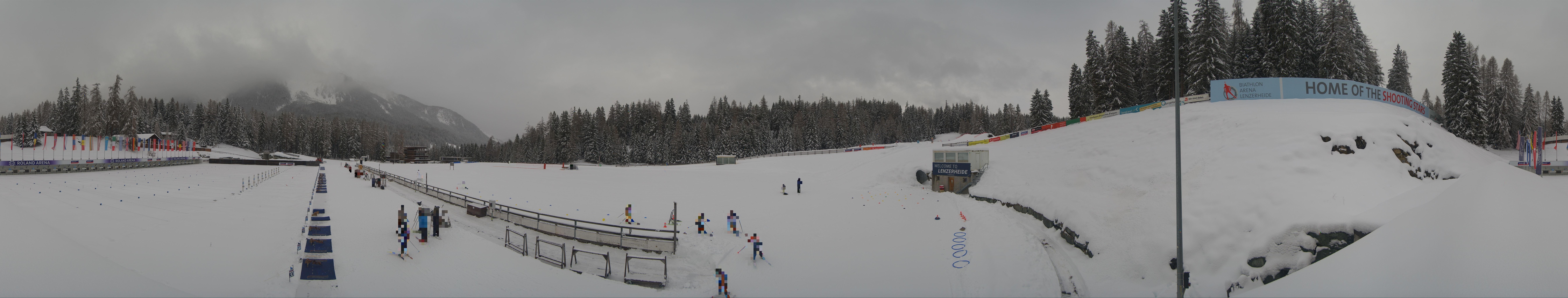 Archiv Foto Webcam Lenzerheide Biathlon Arena
