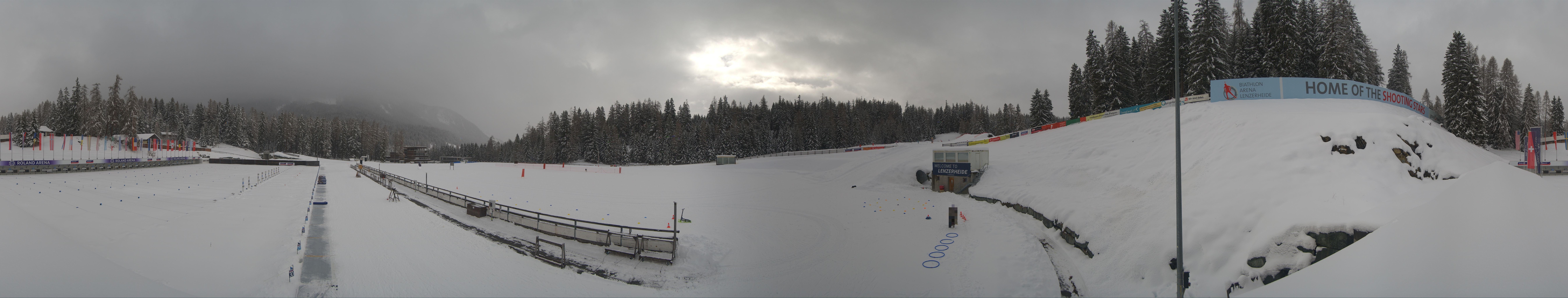 Archiv Foto Webcam Lenzerheide Biathlon Arena