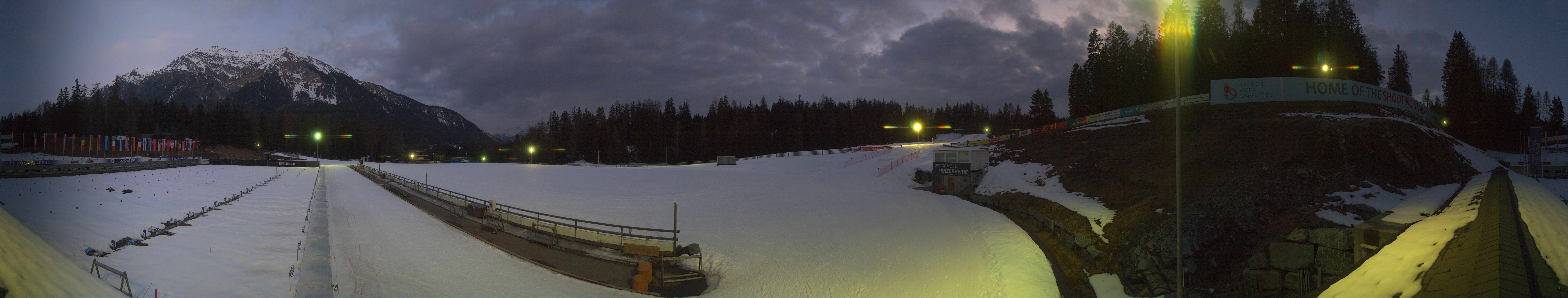 Archiv Foto Webcam Lenzerheide Biathlon Arena