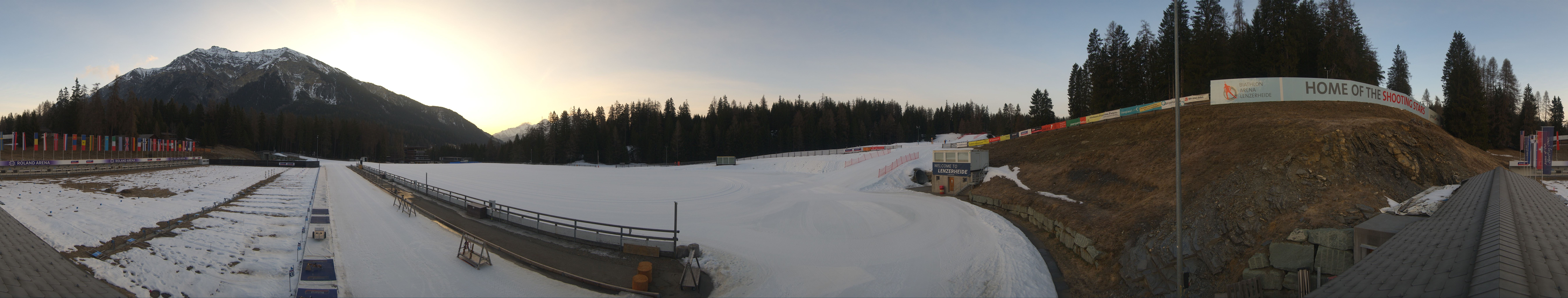 Archiv Foto Webcam Lenzerheide Biathlon Arena