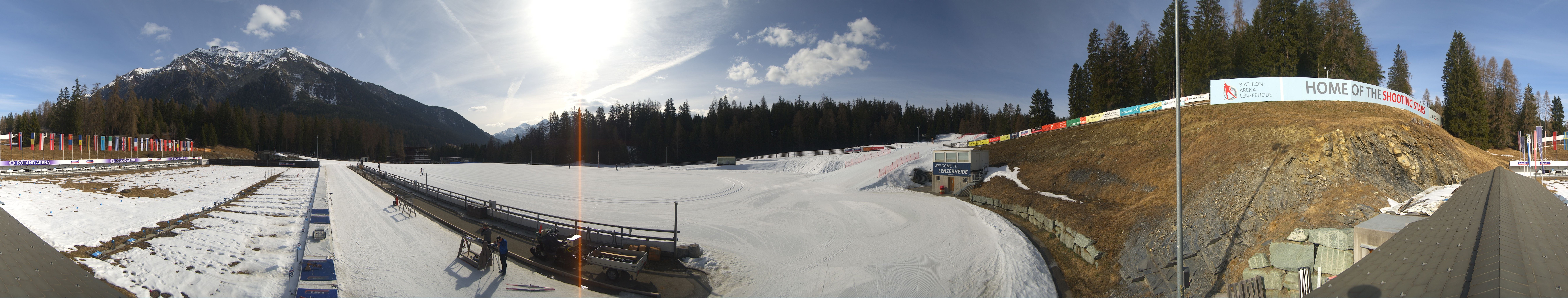 Archiv Foto Webcam Lenzerheide Biathlon Arena