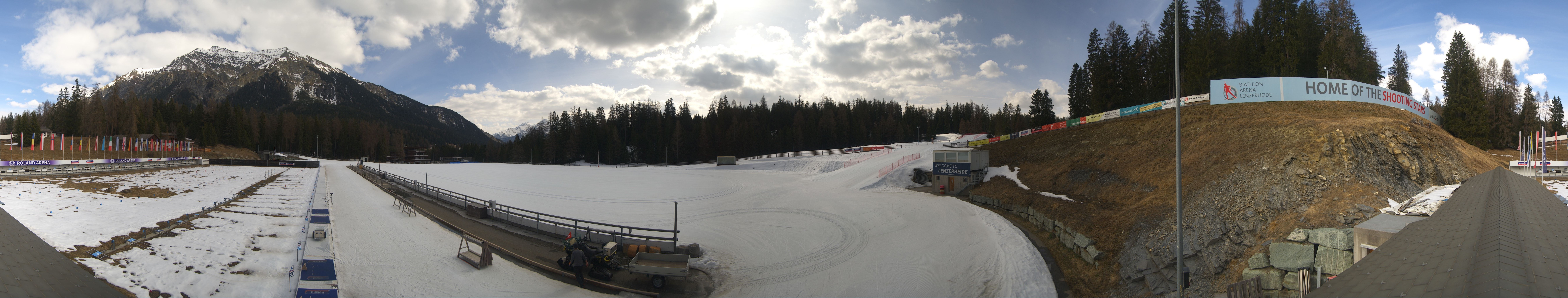 Archiv Foto Webcam Lenzerheide Biathlon Arena