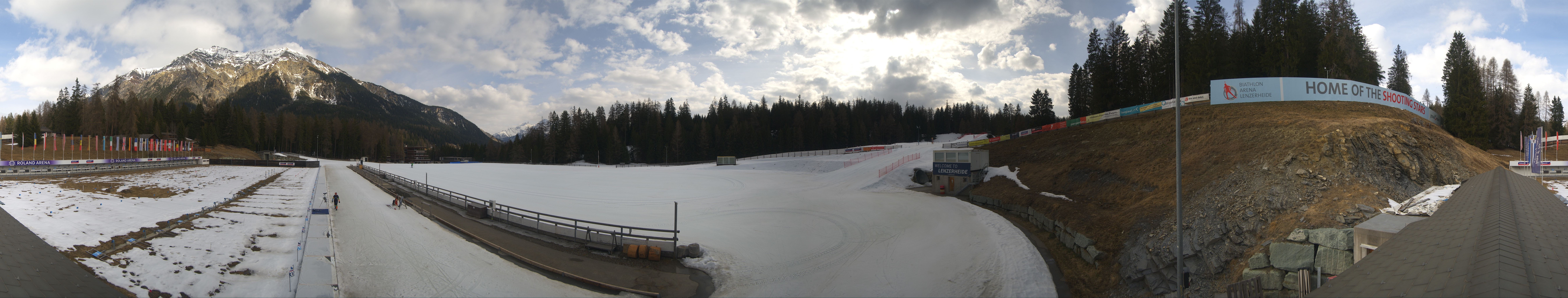 Archiv Foto Webcam Lenzerheide Biathlon Arena