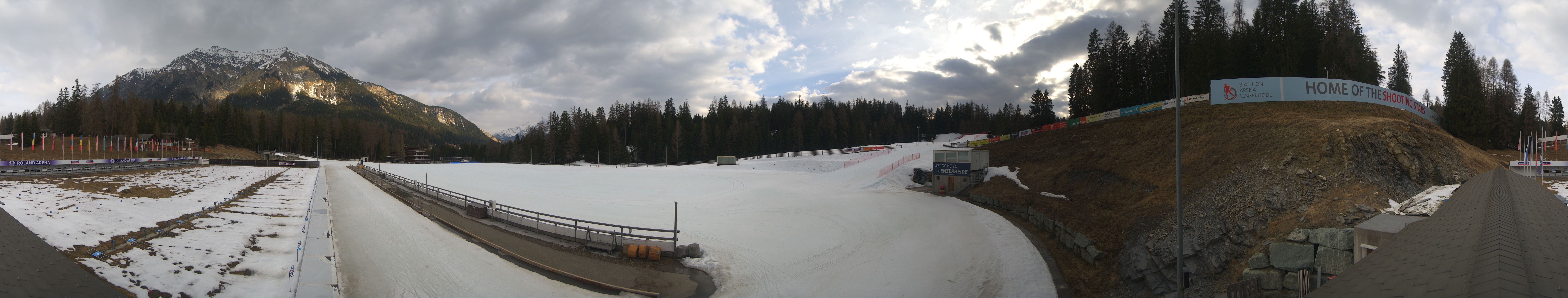 Archiv Foto Webcam Lenzerheide Biathlon Arena