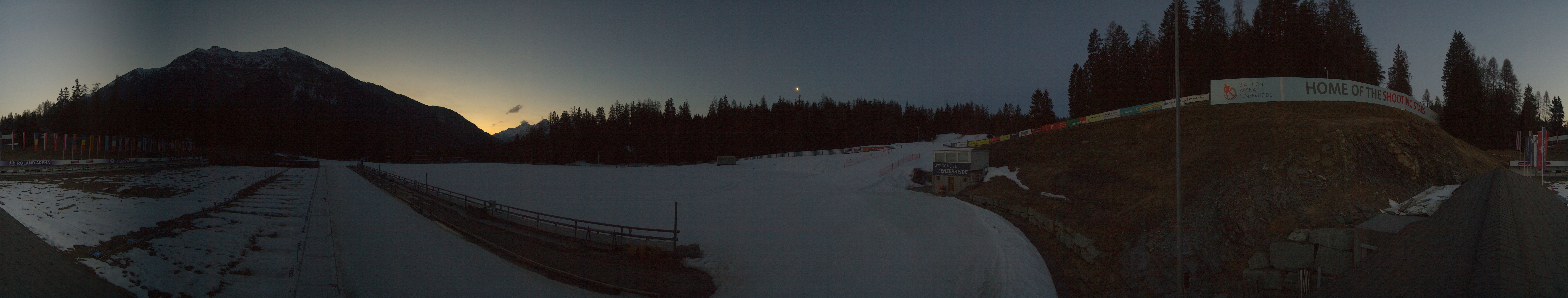 Archiv Foto Webcam Lenzerheide Biathlon Arena