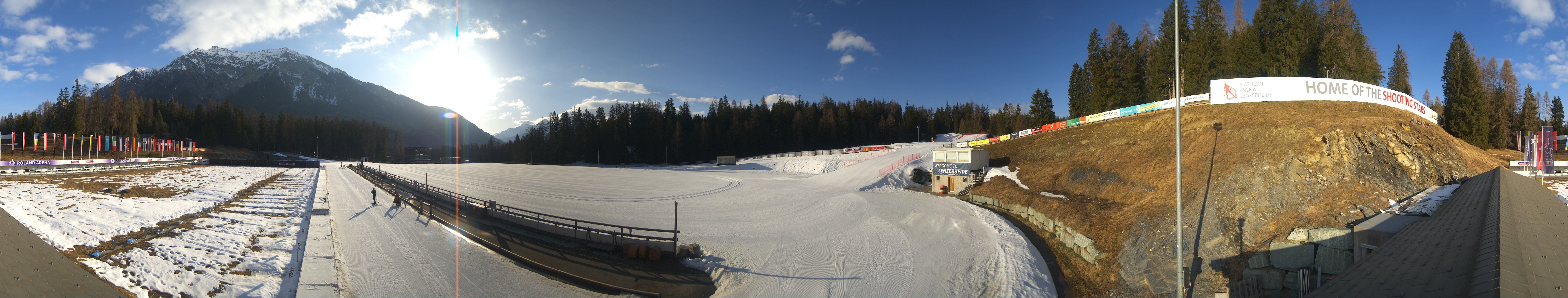 Archiv Foto Webcam Lenzerheide Biathlon Arena