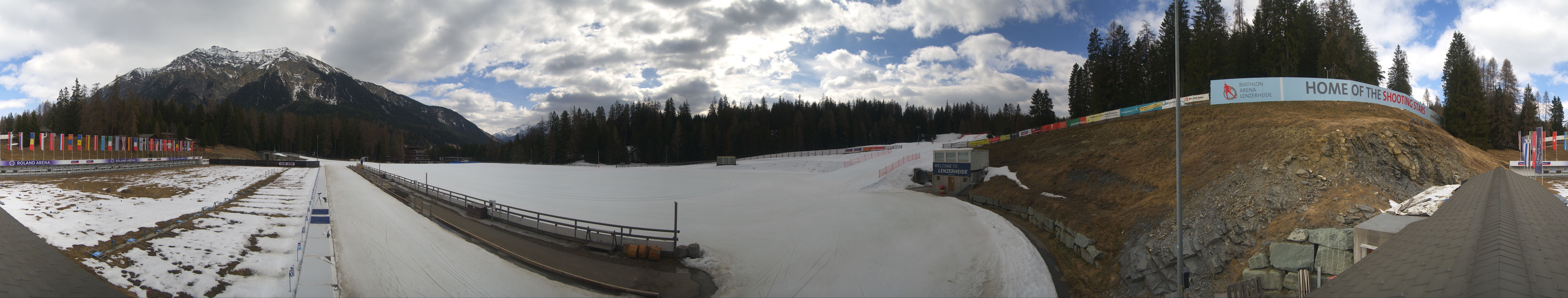 Archiv Foto Webcam Lenzerheide Biathlon Arena