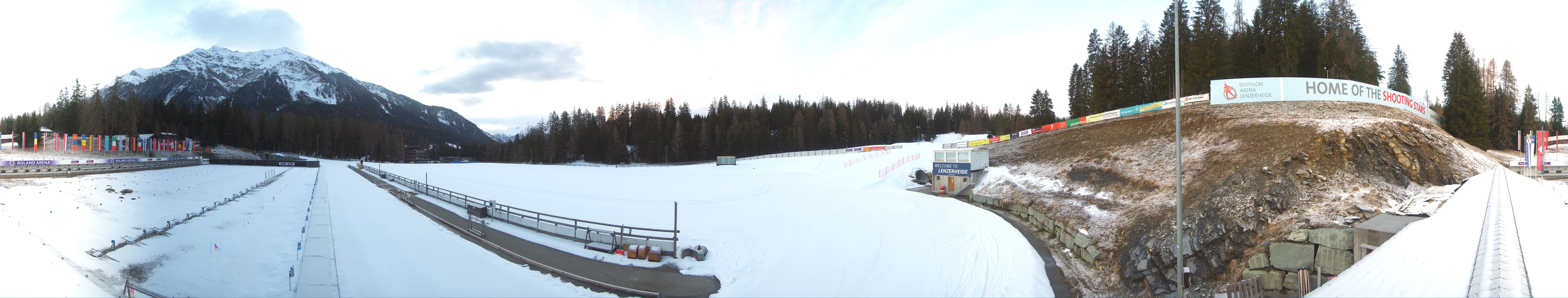 Archiv Foto Webcam Lenzerheide Biathlon Arena