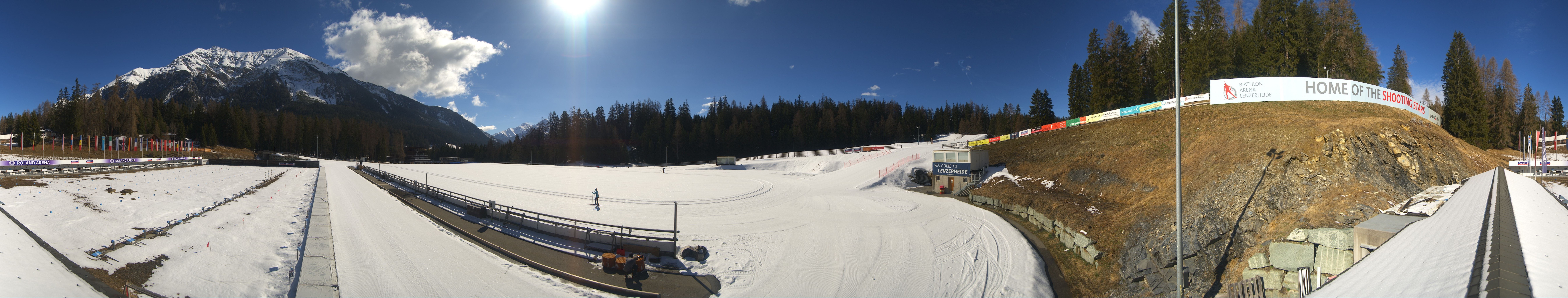 Archiv Foto Webcam Lenzerheide Biathlon Arena