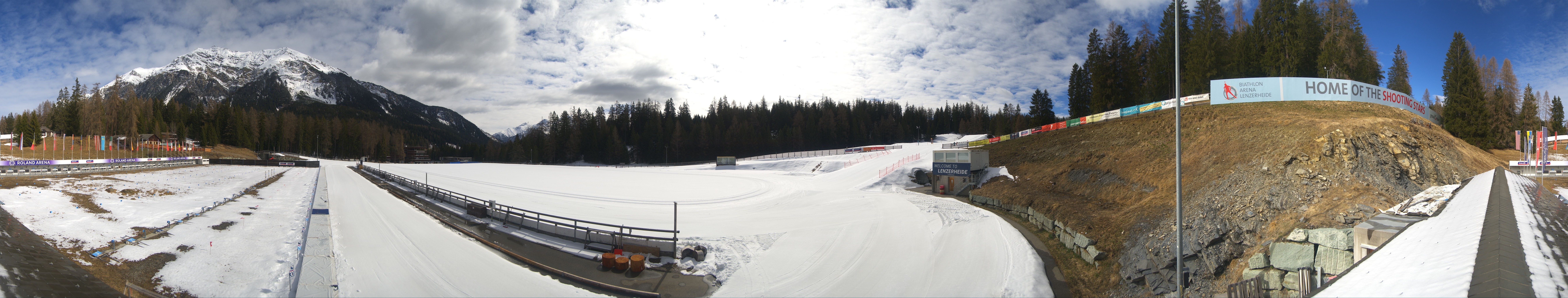 Archiv Foto Webcam Lenzerheide Biathlon Arena