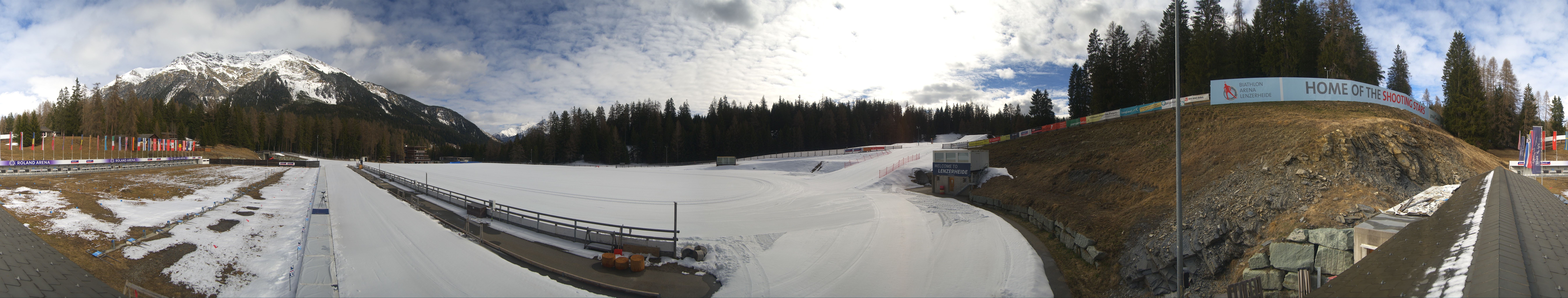 Archiv Foto Webcam Lenzerheide Biathlon Arena