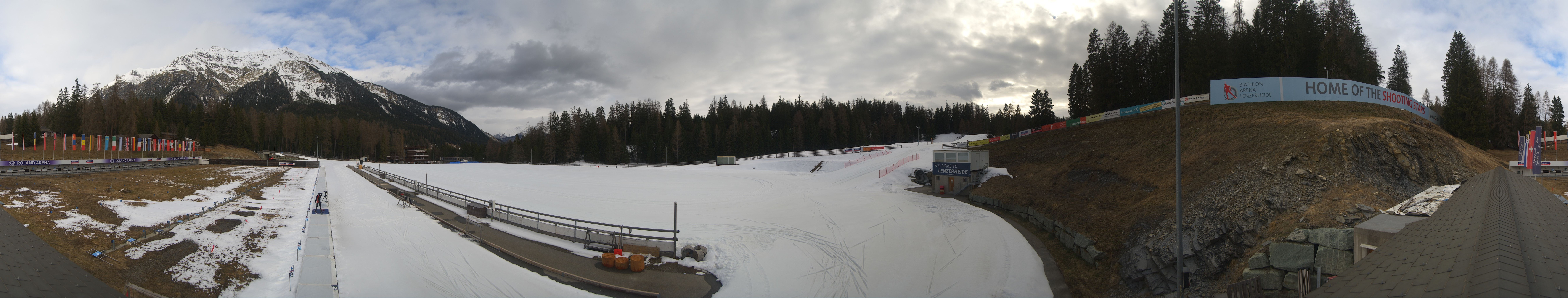 Archiv Foto Webcam Lenzerheide Biathlon Arena