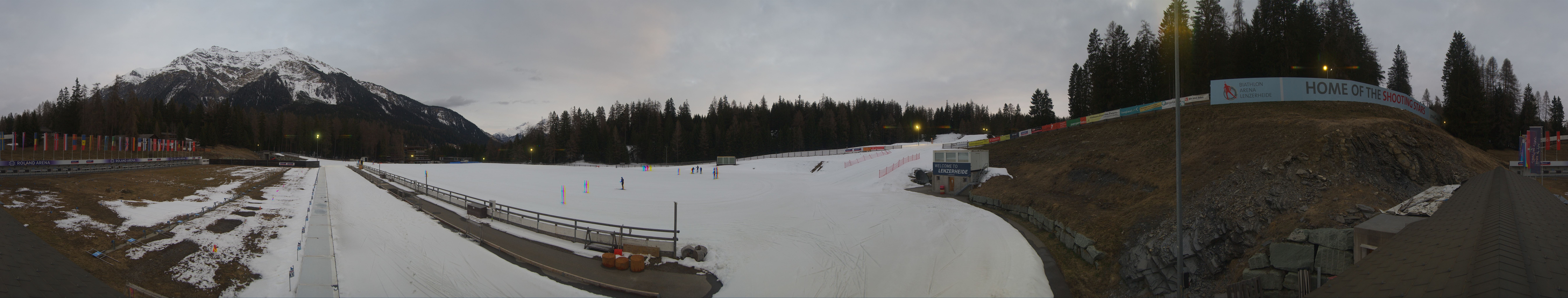 Archiv Foto Webcam Lenzerheide Biathlon Arena