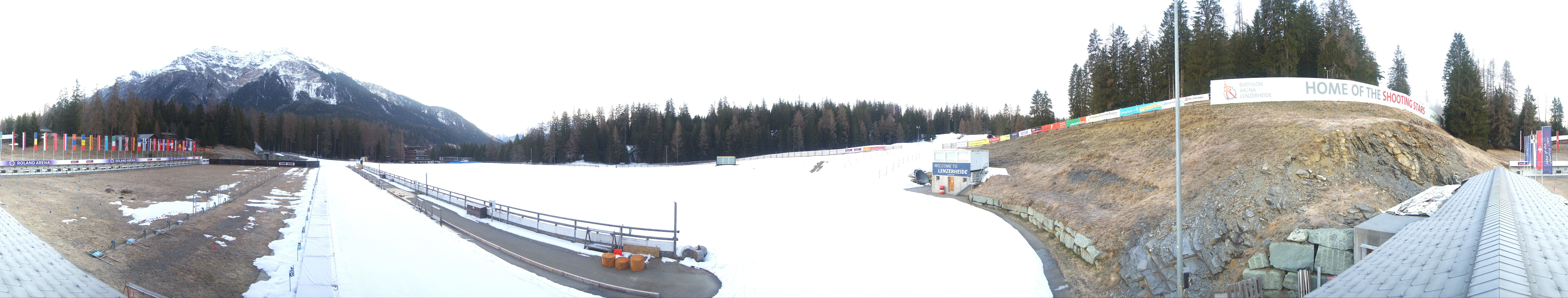 Archiv Foto Webcam Lenzerheide Biathlon Arena