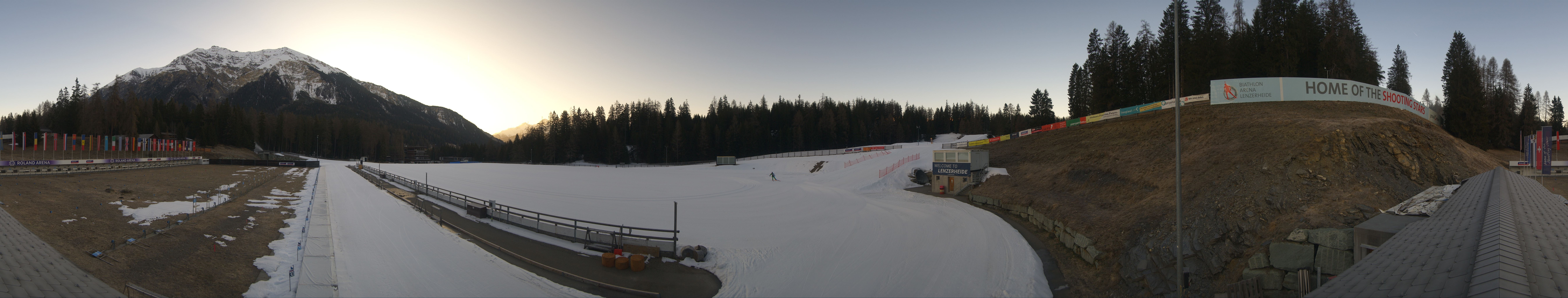Archiv Foto Webcam Lenzerheide Biathlon Arena