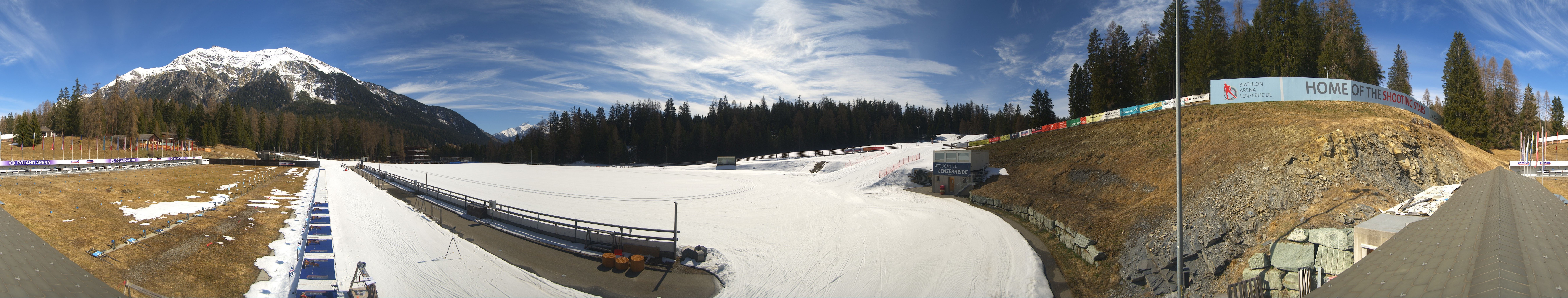 Archiv Foto Webcam Lenzerheide Biathlon Arena