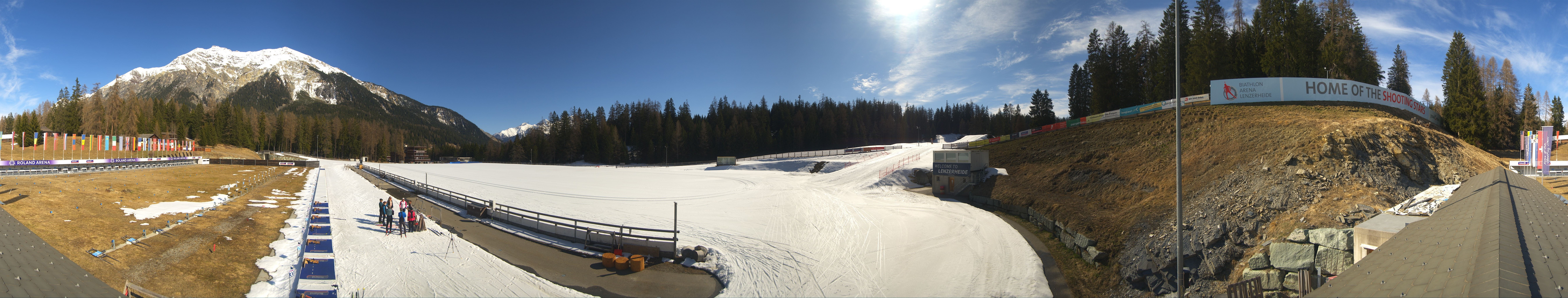 Archiv Foto Webcam Lenzerheide Biathlon Arena