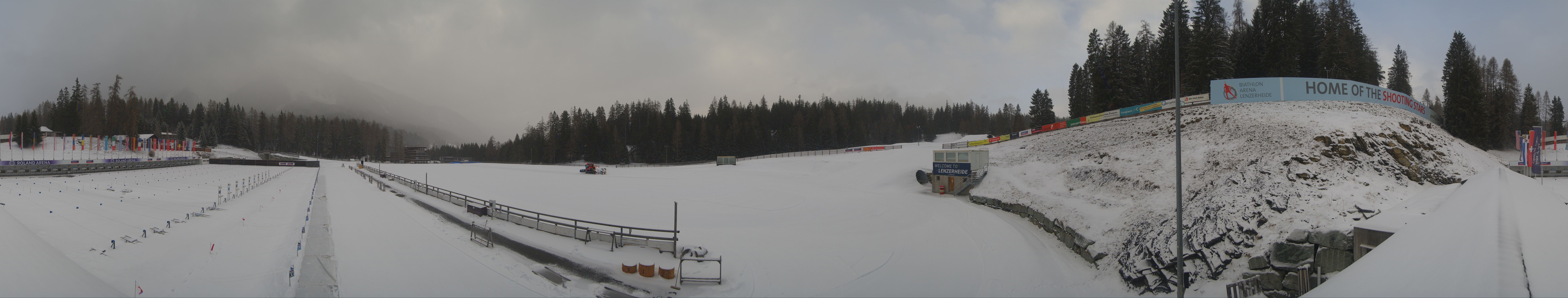 Archived image Webcam Biathlon Arena in Lenzerheide