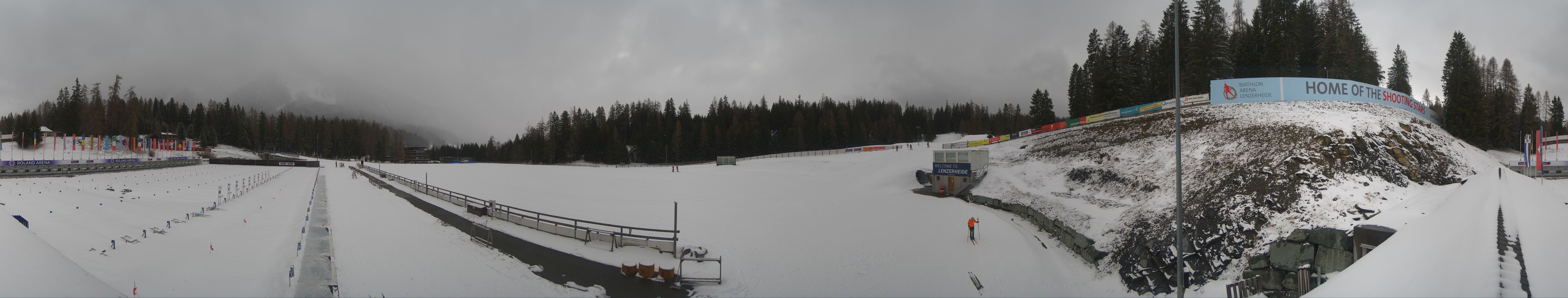 Archiv Foto Webcam Lenzerheide Biathlon Arena