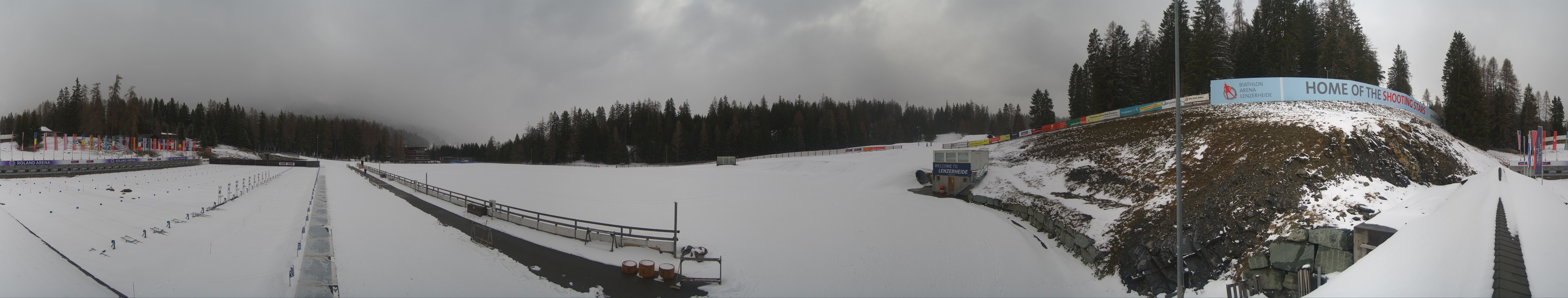 Archiv Foto Webcam Lenzerheide Biathlon Arena