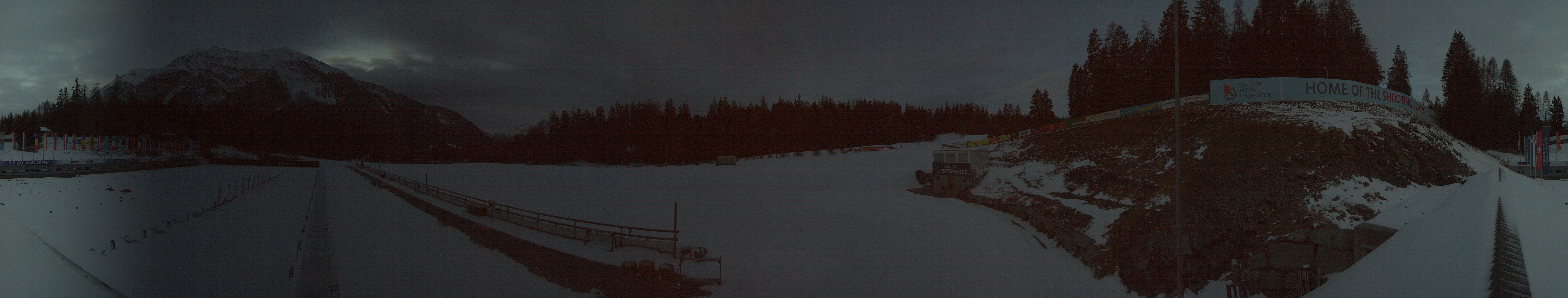 Archiv Foto Webcam Lenzerheide Biathlon Arena