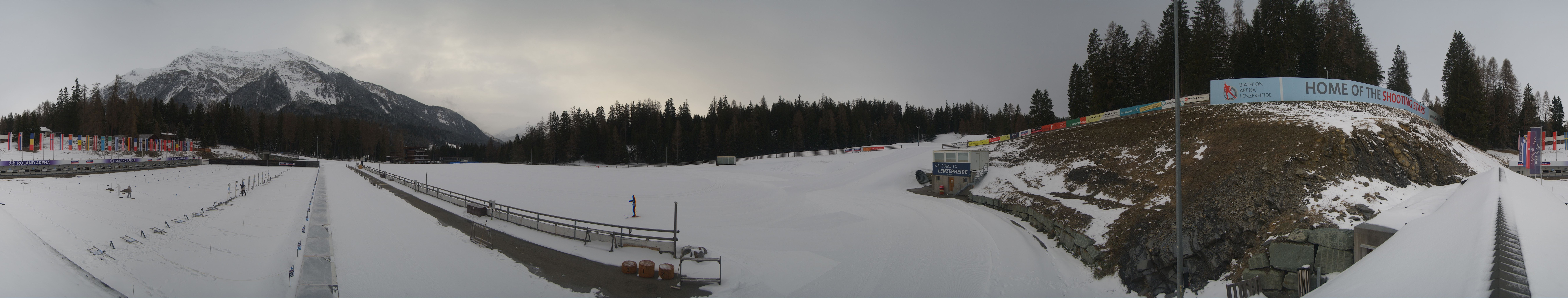 Archiv Foto Webcam Lenzerheide Biathlon Arena